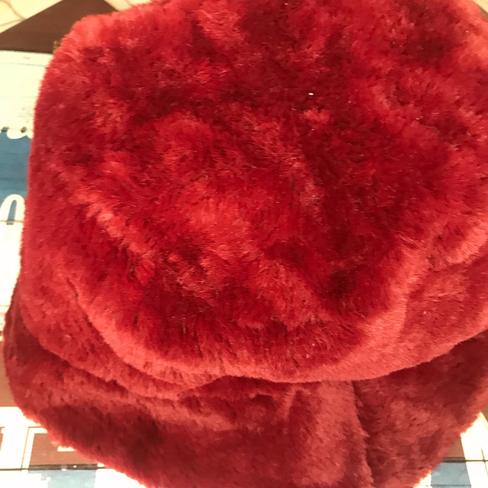 burgundy bucket hat